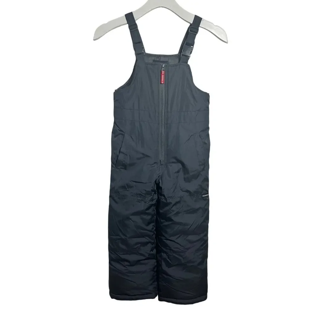 Oshkosh B'Gosh Mountain Gear Kids Snow Suit 5/6 Unisex Gray Outdoor‎ Sledding